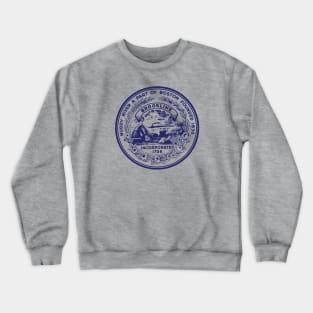 Brookline Massachusetts Logo Crewneck Sweatshirt